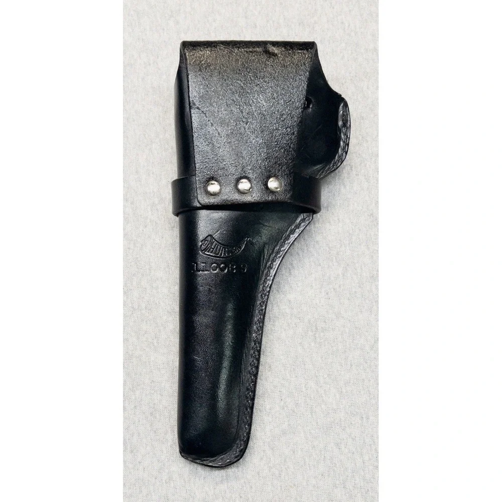 Vtg Hunter 1100B 9 Black Leather Holster Hunting‎ Shooting Sports Tactical